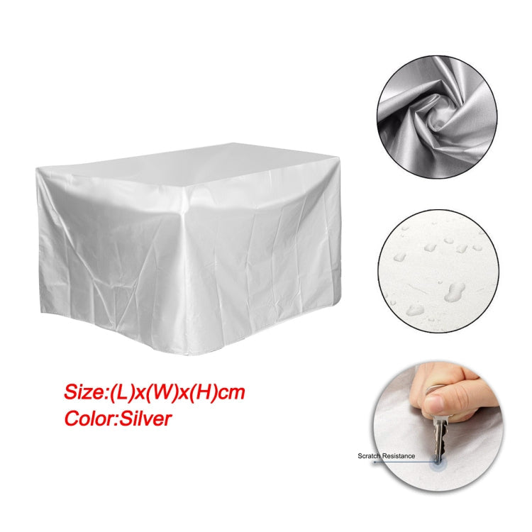 3D Printer Waterproof Cover Copier Dust Cover, Size: 45x40x25cm(Silver)