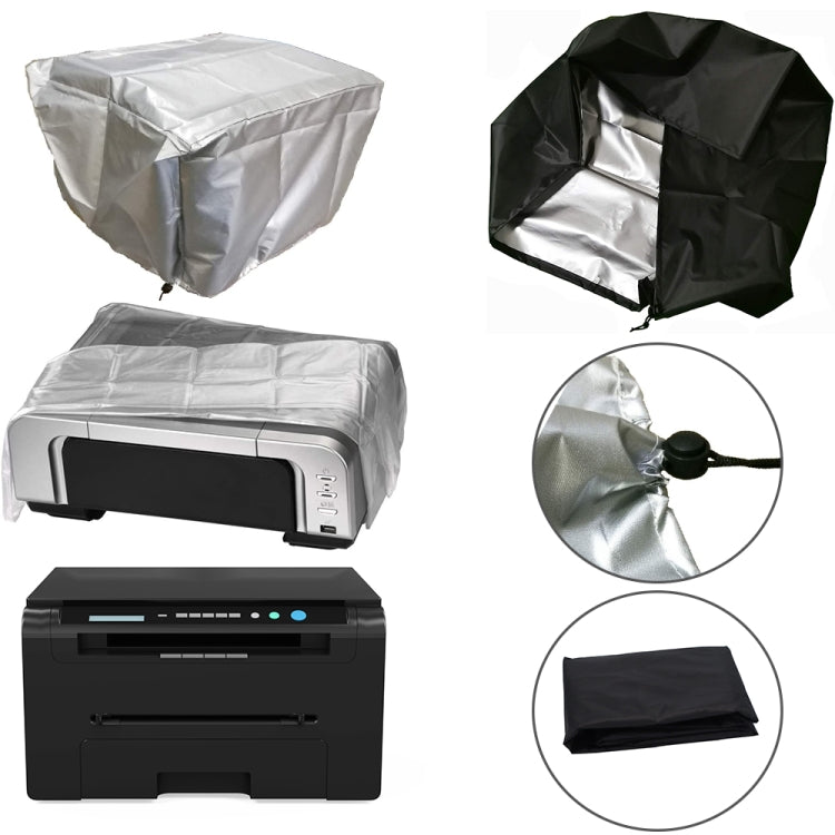 3D Printer Waterproof Cover Copier Dust Cover, Size: 50x45x30cm(Black)