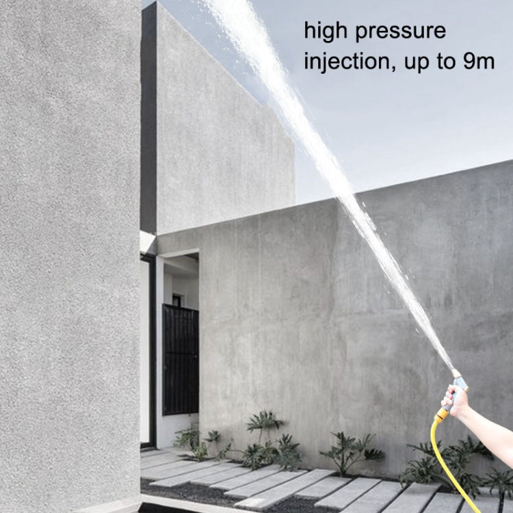 High Pressure Household Car Washer Telescopic Cleaning Spray, Style: H1 Short+3 Connectors+15m Tube