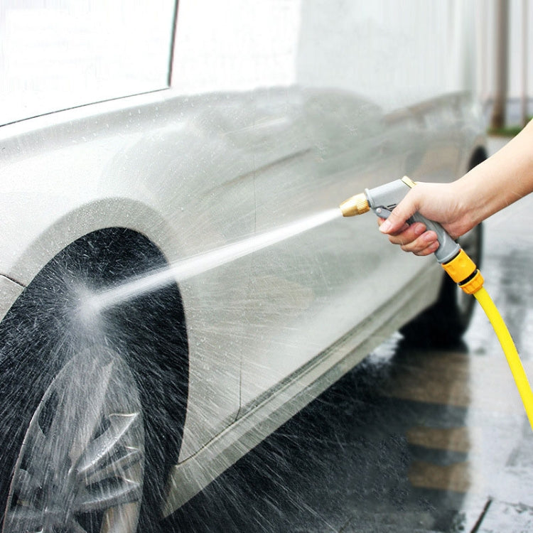 High Pressure Household Car Washer Telescopic Cleaning Spray, Style: H1 Short+3 Connectors+15m Tube