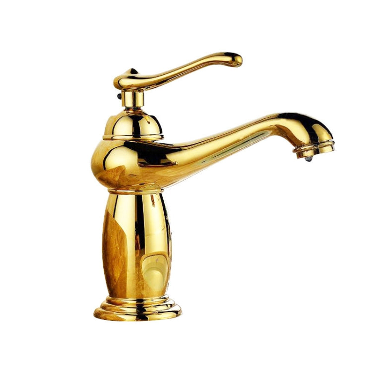 Hot And Cold Mixed Water Basin Imitation Water Faucet, Style: Short Model