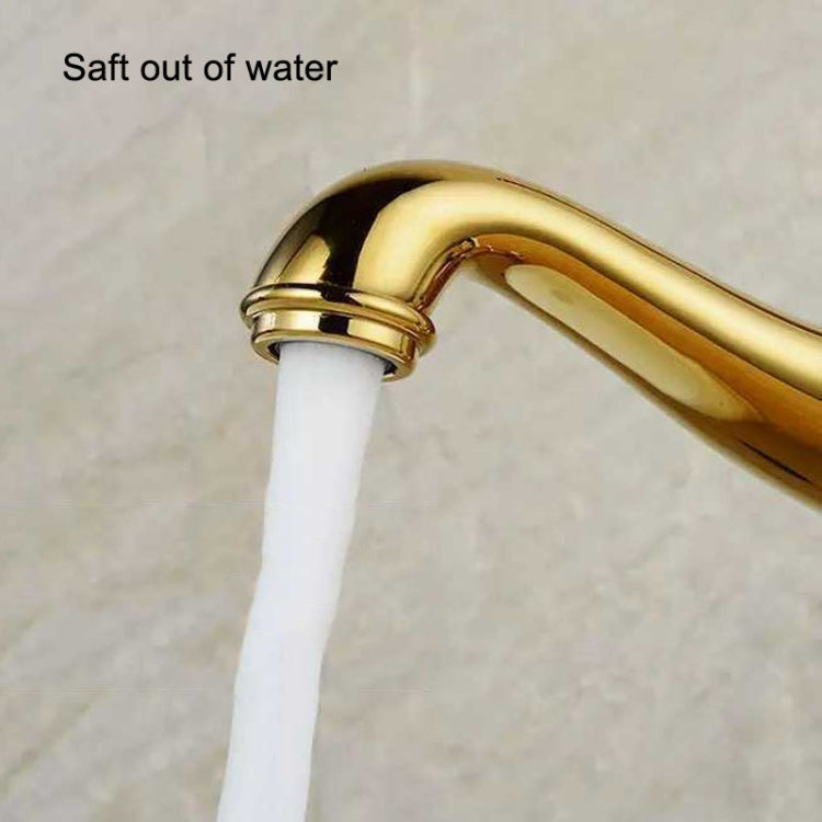 Hot And Cold Mixed Water Basin Imitation Water Faucet, Style: Short Model