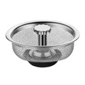Anti-clogging Stainless Steel Filter For Kitchen Sink Sewer, Random Handle Style Delivery(Dense Net)