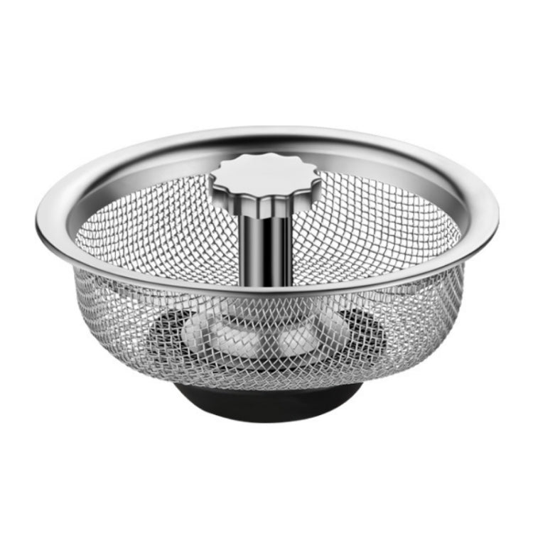 Anti-clogging Stainless Steel Filter For Kitchen Sink Sewer, Random Handle Style Delivery(Dense Net)
