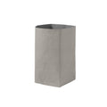 Desktop Separate Storage Washable Kraft Paper Bag, Size: Gray 20x20x35cm
