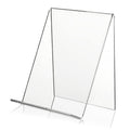 2 PCS Acrylic Display Stand Transparent Book Shelf Photo Frame Holder