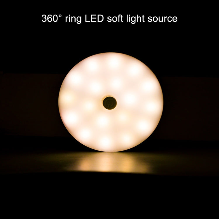 Mini Cabinet Night Light LED Sleep Emergency Wall Lamp, Style: Remote Control(White Light 6000K)