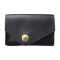 S183 Leather Waterproof Wear-resistant Card Holder(Black)