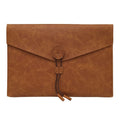 S121 Leather Wear-resistant Business Briefcase, Color: Double Brown