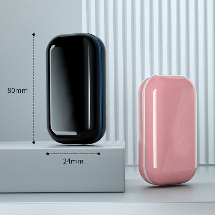 TP-009 Mini Pill Cutting Box Storage Box Dispenser(Cherry Blossom Red)