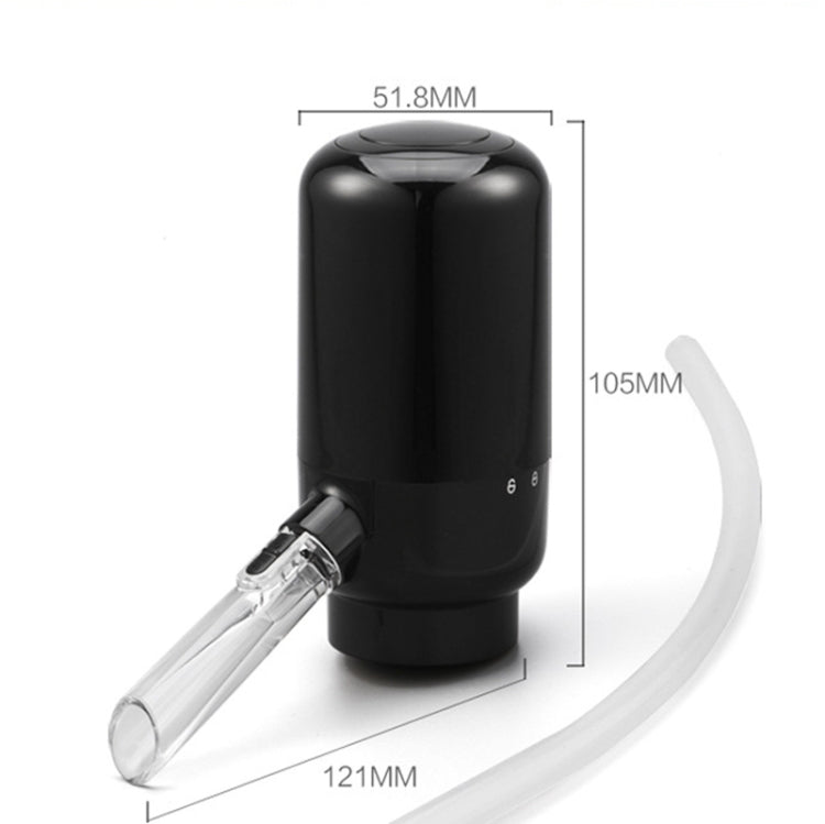 Electric Red Wine Decanter Dispenser,Style: Stainless Steel