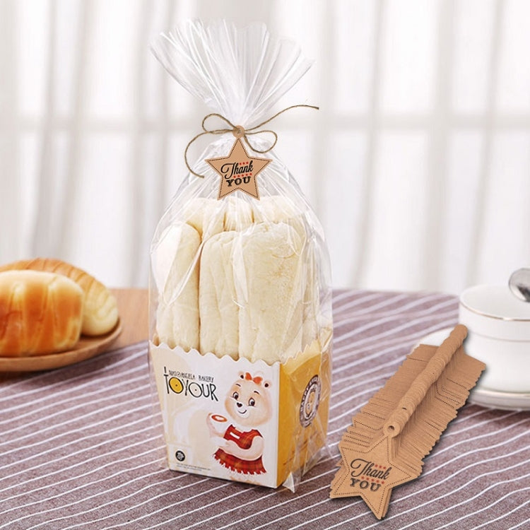 Thank You DIY Handmade Gift Baked Twine Hang Tag(L-35)