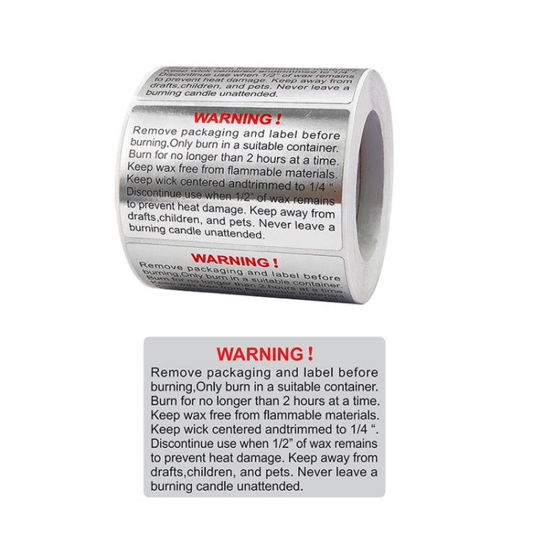 Warning That Opening This Package Will Bring Great Happiness Sealing Sticker, Size: 40x60mm(H-40)