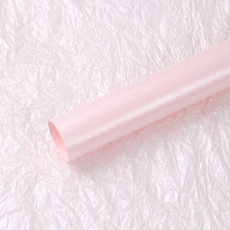 Waterproof Flower Packaging Crinkle Liner(Cherry Blossom Pink)
