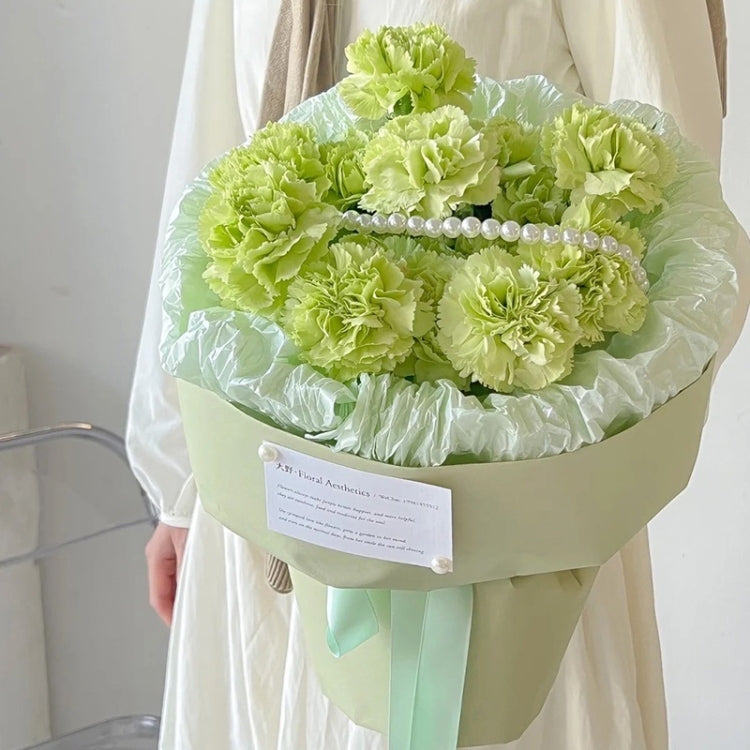 Waterproof Flower Packaging Crinkle Liner(Champagne)