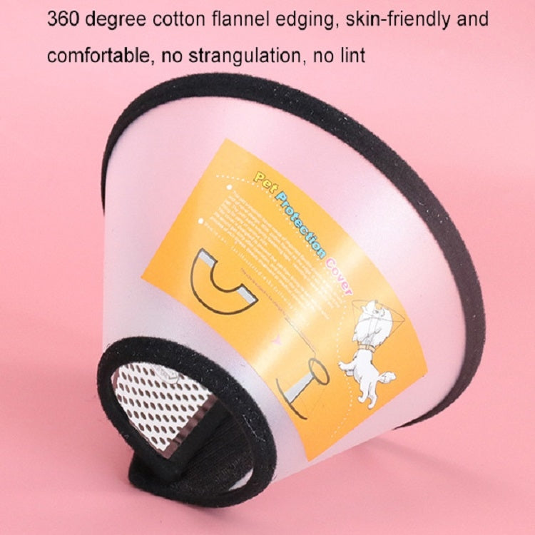 Pet Protective Headgear Cat And Dog Anti-Bite Collar After Cosmetic And Operation, Size: No.4/12.5cm