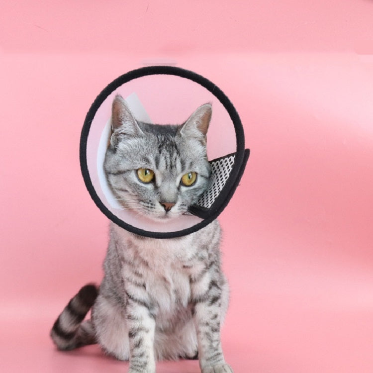 Pet Protective Headgear Cat And Dog Anti-Bite Collar After Cosmetic And Operation, Size: No.4/12.5cm