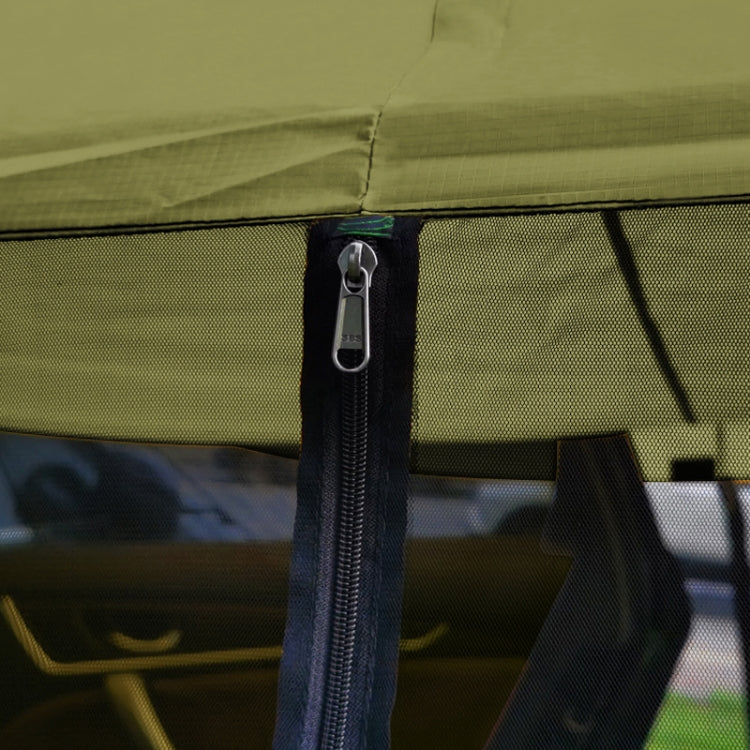 Rear Mosquito Repellent Sun Protection Tent RV Canopy Awning(Beige)