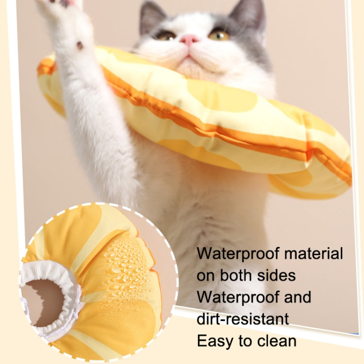Cat Elizabeth Collar Kitten Anti-licking Collar Head Cover, Size: S(Beverage Box)