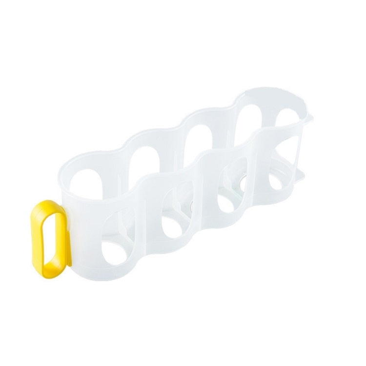 Beer Cola Refrigerated Transparent Storage Box(Yellow)