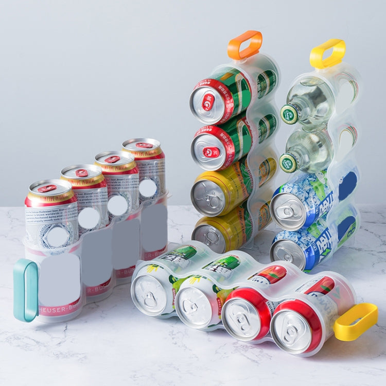 Beer Cola Refrigerated Transparent Storage Box(Green)