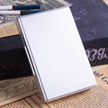 Y-13 Extended Aluminum Alloy Automatic Cover Cigarette Box(Silver)