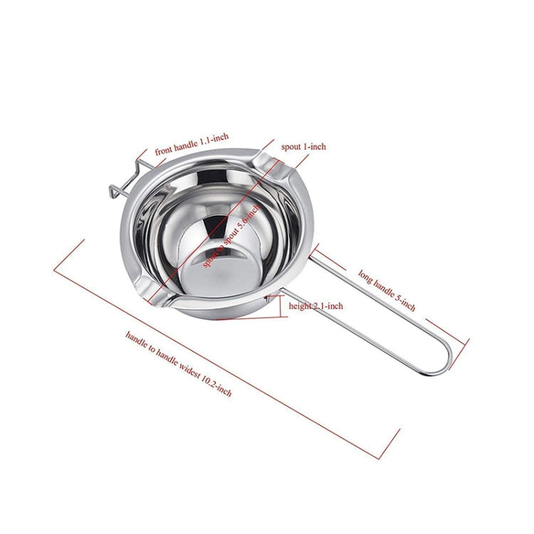 Stainless Steel Chocolate Water-proof DIY Baking Heating Melting Pot, Style:304 Material
