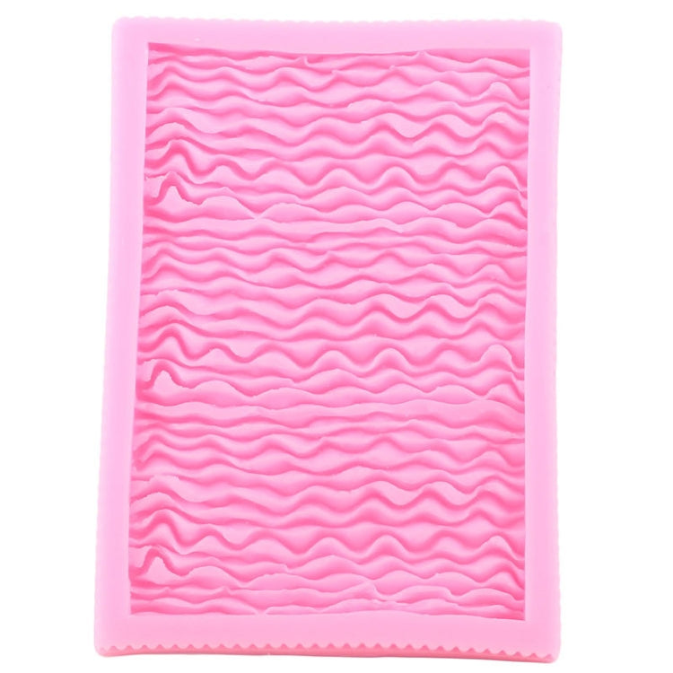 CC562 Food Grade Fondant Silicone Mold Pleated Skirt Cake Decorating Tool