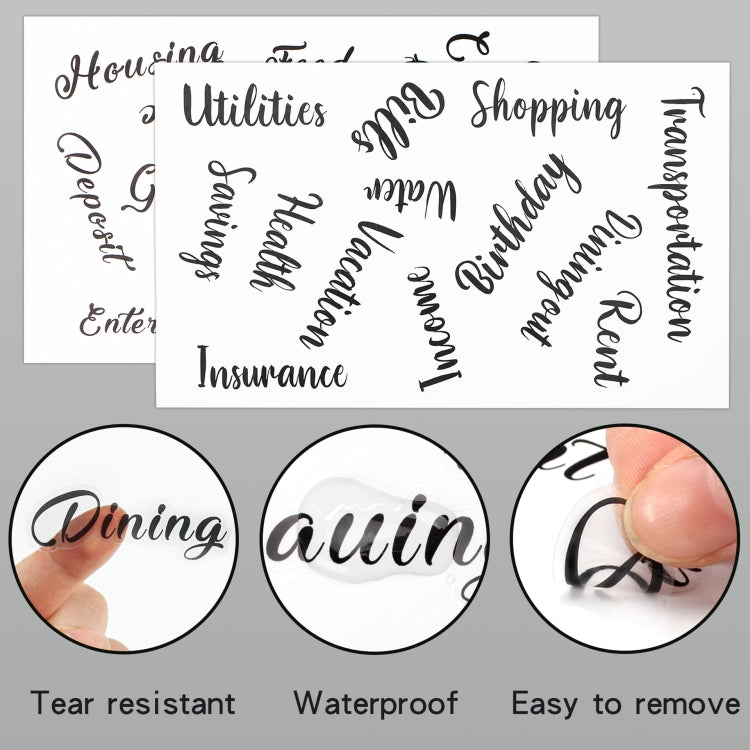 A6 Binder Budget Book Marbled Notebook PU Leather Binder(Pink)