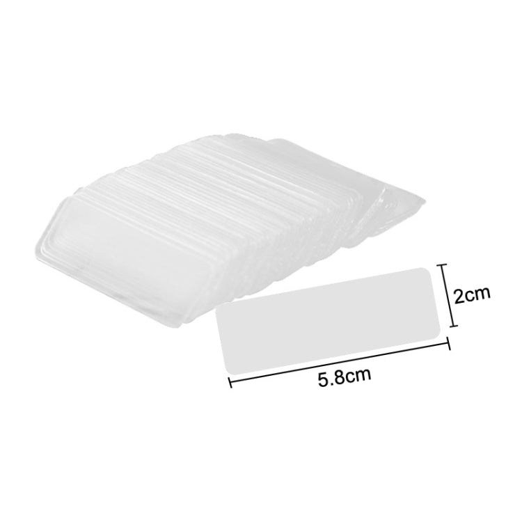 20 Packs Transparent Non-marking Sticker No Residual Strong High-viscosity Double-sided Tape