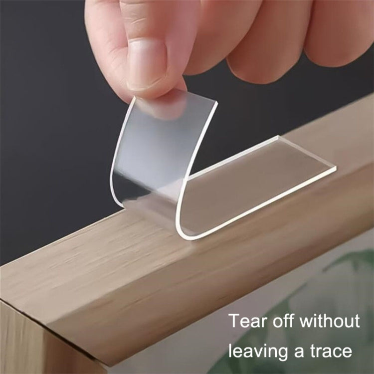 20 Packs Transparent Non-marking Sticker No Residual Strong High-viscosity Double-sided Tape