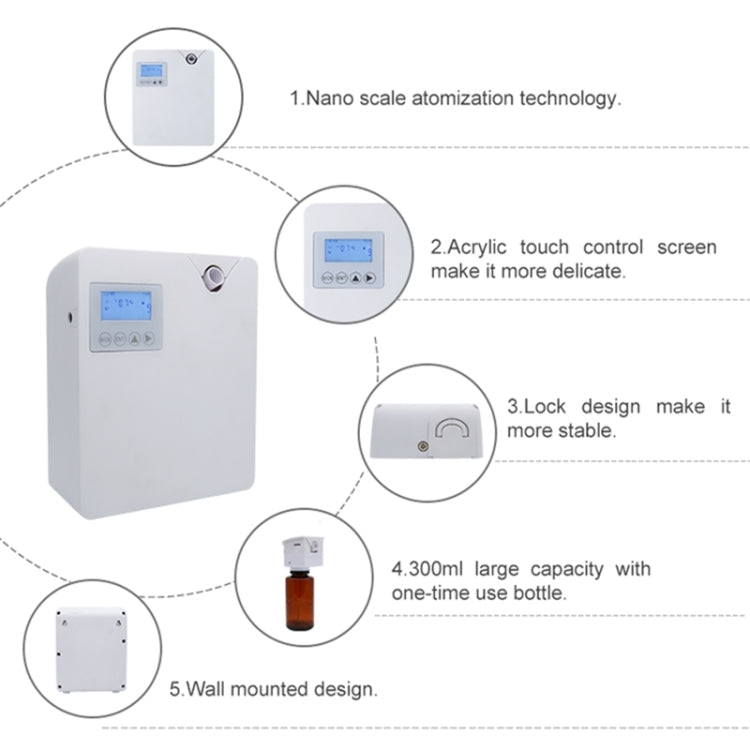 Intelligent Remote Mobile Phone Control Automatic Aromatherapy Machine(UK Plug)