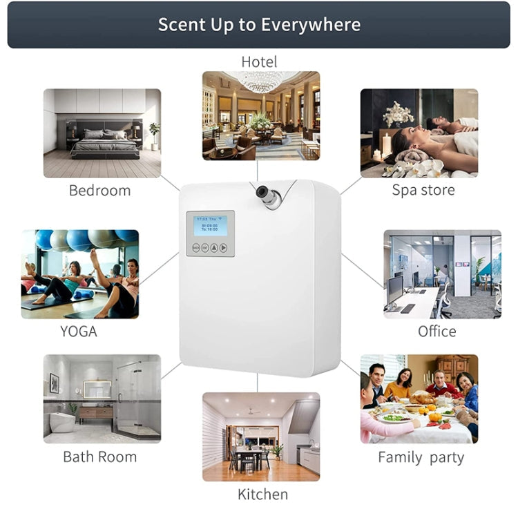 Intelligent Remote Mobile Phone Control Automatic Aromatherapy Machine(UK Plug)