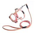 KAFULI Pet Adjustable I-Shape Harness Leash, Size: S(Orange Yellow)
