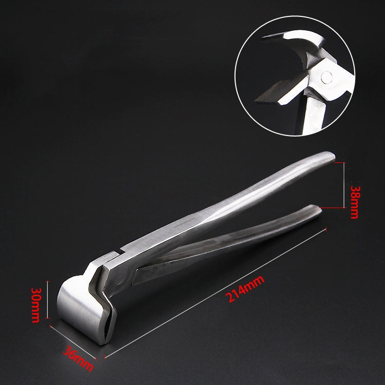 Leather Flat Pliers Hemming Pliers Handmade DIY Tools For Bags and Shoes(Elbow)