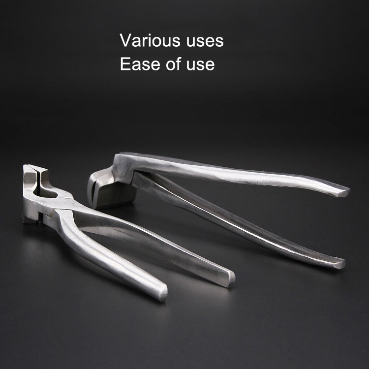 Leather Flat Pliers Hemming Pliers Handmade DIY Tools For Bags and Shoes(Elbow)