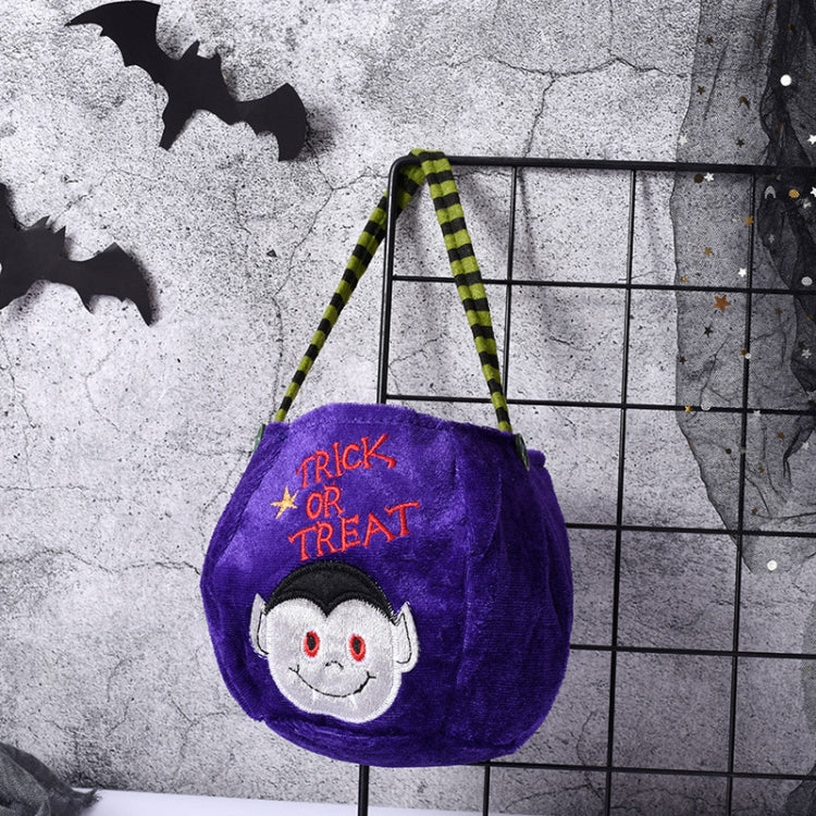 Candy Bags Children'S Gift Cloth Bag For Halloween(Black Cat)