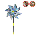 Balcony Garden Farmland Bird Catcher Reflector Anti-bird Laser Windmill, Style: Silver Octagon