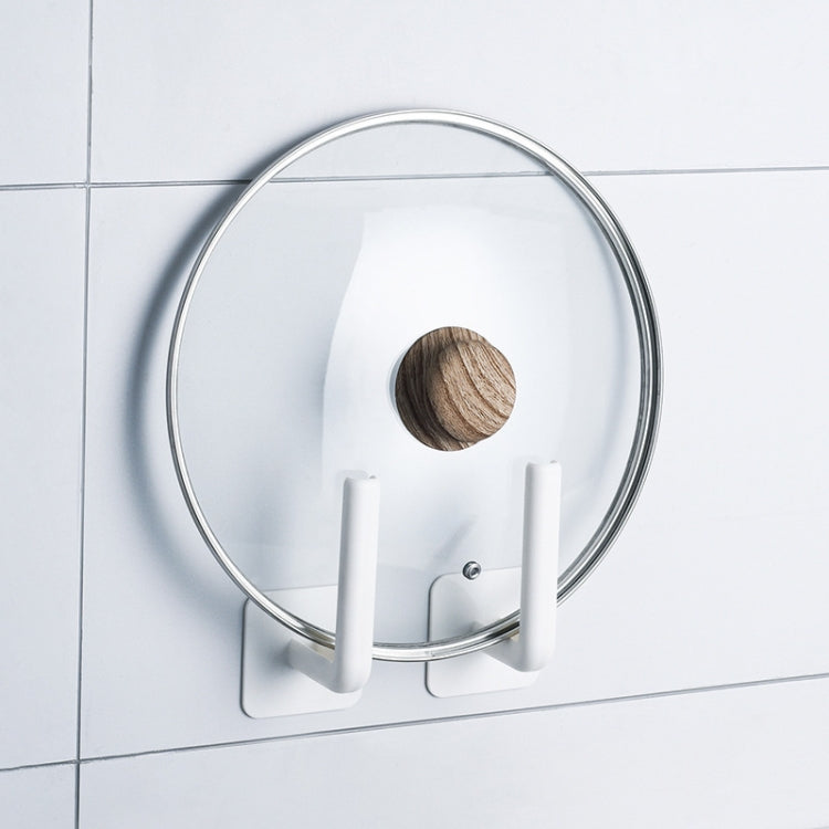 10pcs No Punching Traceless Sticker L-shaped Hook Wall Hanging Rack(White Hook+No Trace Glue)