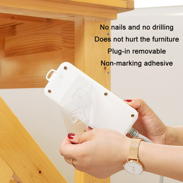 10pcs Traceless Wall Hanging Multifunction Plug-in Rack, Specification: Single