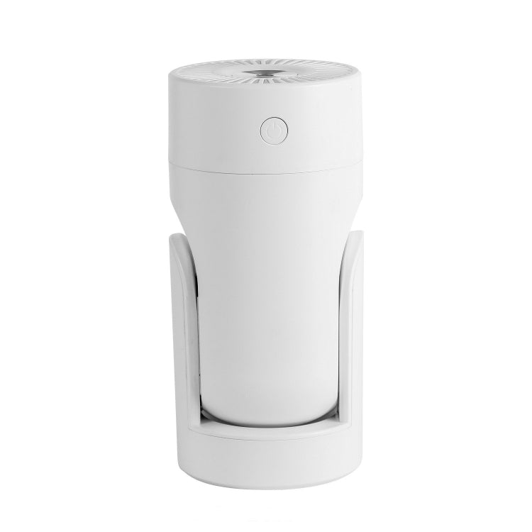 L09 USB Plug-in Rotating Colorful Night Light Humidifier(White)