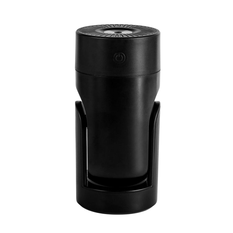 L09 USB Plug-in Rotating Colorful Night Light Humidifier(Black)