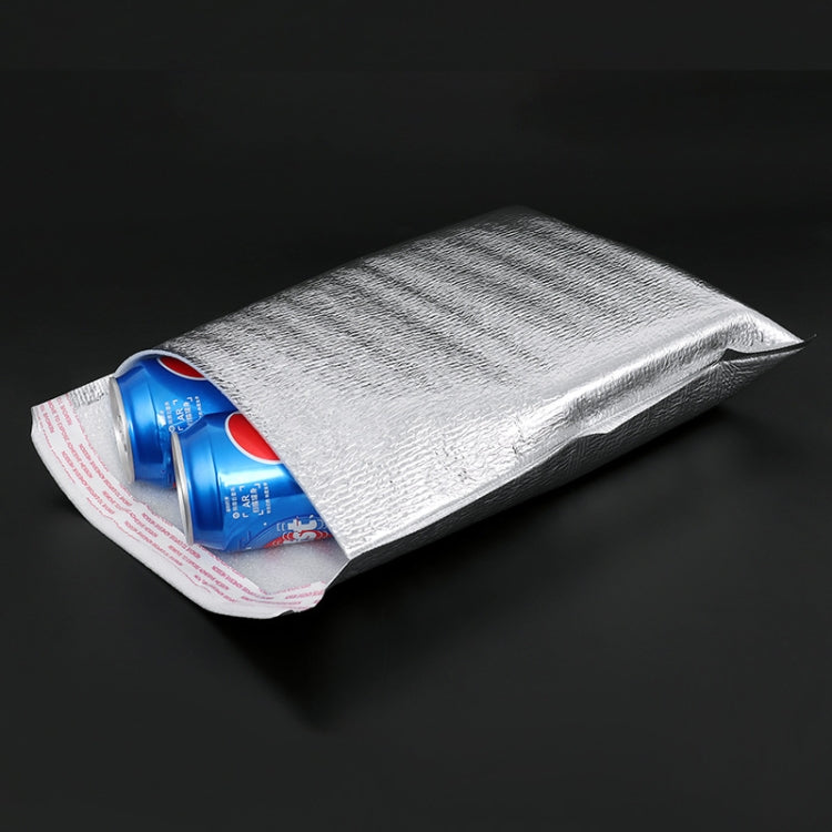 2 PCS Aluminum Foil Storage Bag With Tape For Thermal Insulation And Cold Storage of Food(20x30x0.3cm)
