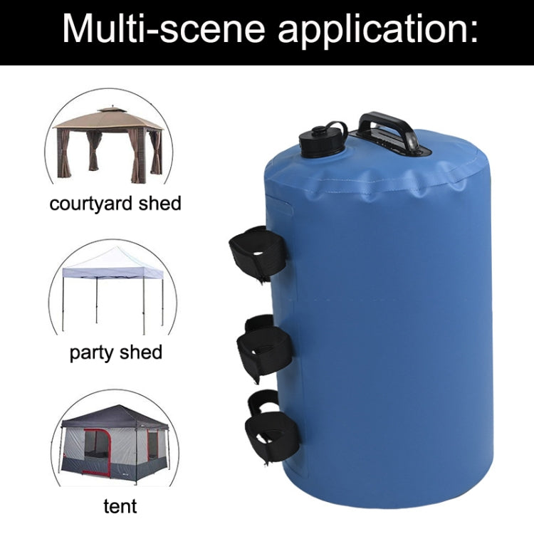 Water And Sand Multi-Function Tent Windproof Fixed Water Bag, Size: 24x34cm(Green)