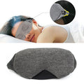 Wire Nose Adjustable Breathable Sleeping Eye Mask(Black)