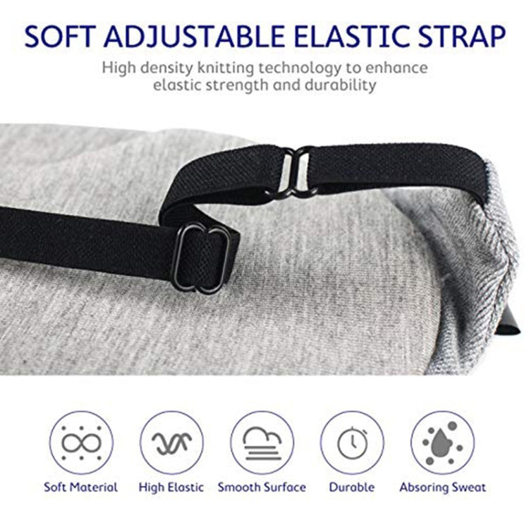 Wire Nose Adjustable Breathable Sleeping Eye Mask(Gray)