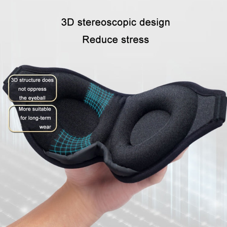 3D Breathable Shading Three-Dimensional Nose Wing Integrated Eye Mask(1021)