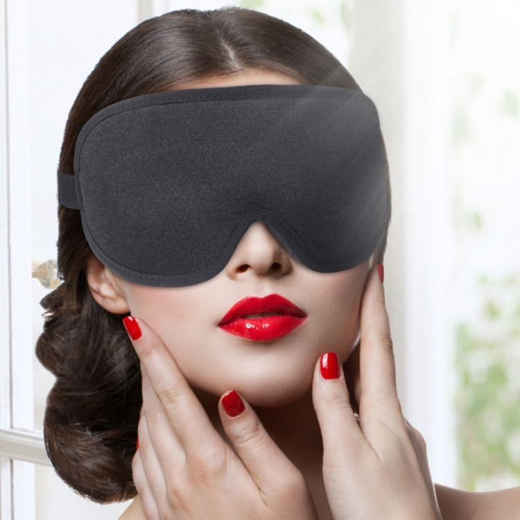 Three-Dimensional Breathable Hollow Sleep Shading Eye Mask, Specification: Gray
