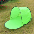Single Leisure Sunscreen Tent Wire Tent Beach Tent, Color: Green