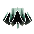 YL020 Folding Sun Umbrella Black Glue Sunscreen Anti-ultraviolet Car Special Reverse Umbrella(Turquoise)